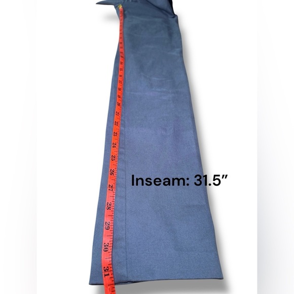 Boden Women's Slim Ankle Pants Size 4L Gray Brown Velvet Stripe - Picture 7 of 7